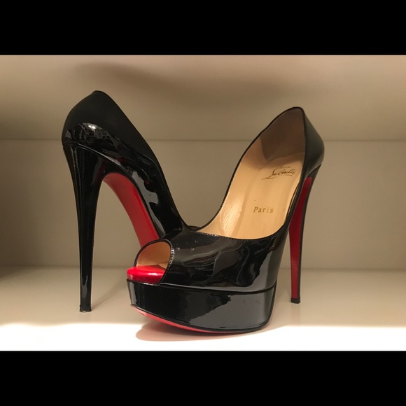 Christian Louboutin Shoes - Christian Louboutin
Lady Peep Patent Pump